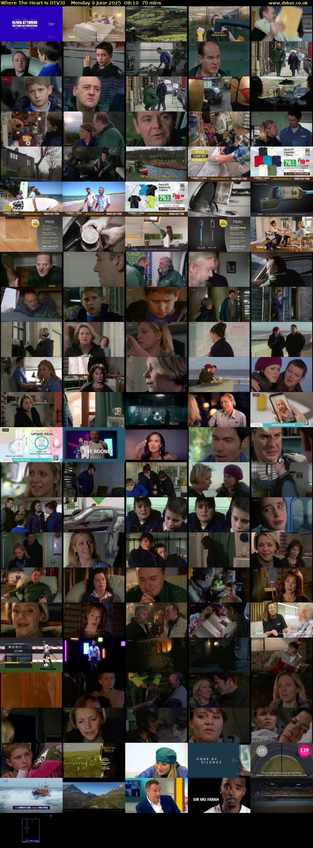 Where The Heart Is (ITV3) Monday 9 June 2025 08:10 - 09:20
