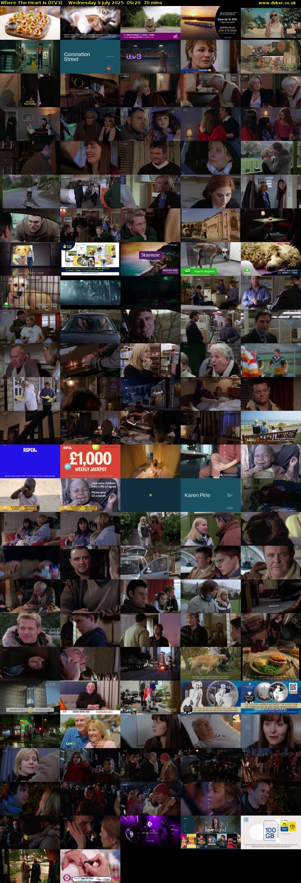 Where The Heart Is (ITV3) Wednesday 9 July 2025 09:20 - 10:30
