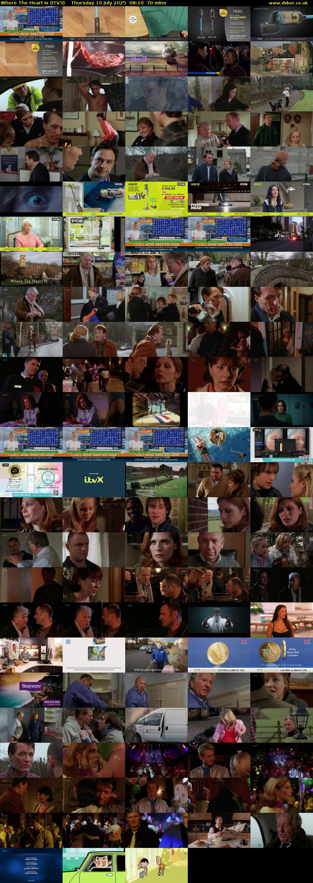 Where The Heart Is (ITV3) Thursday 10 July 2025 08:10 - 09:20
