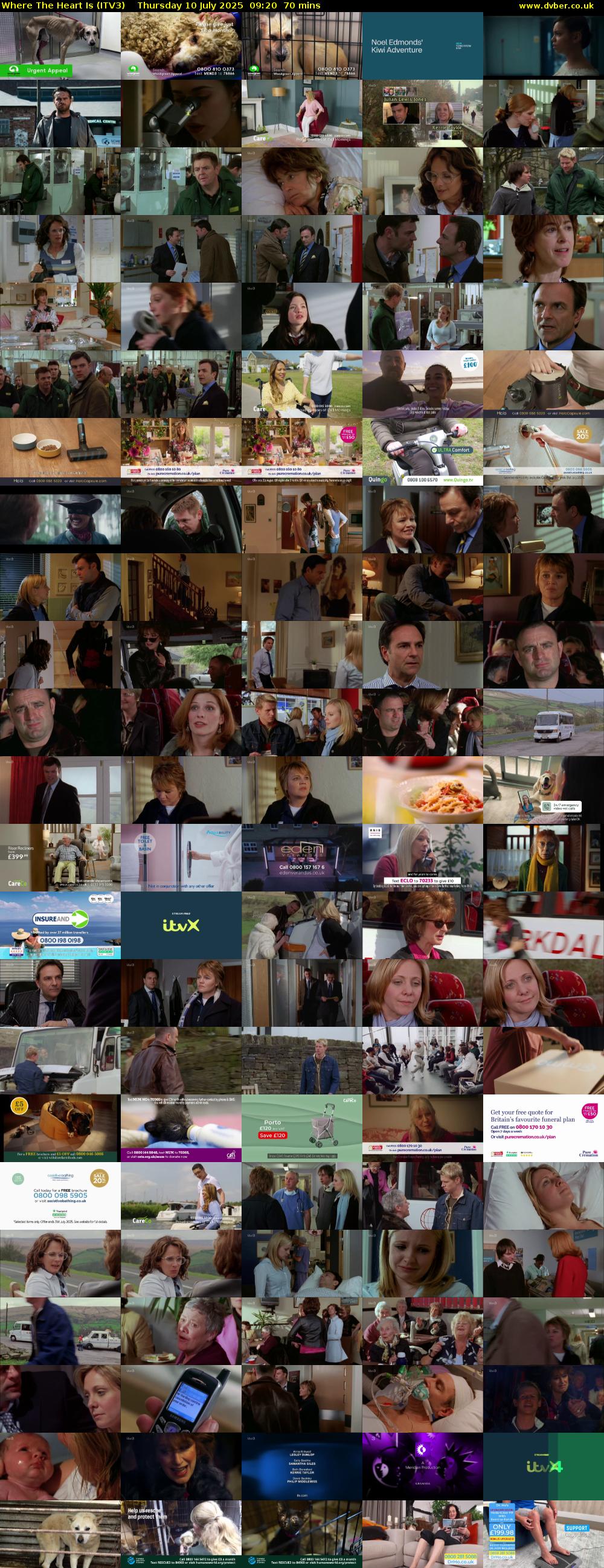 Where The Heart Is (ITV3) Thursday 10 July 2025 09:20 - 10:30