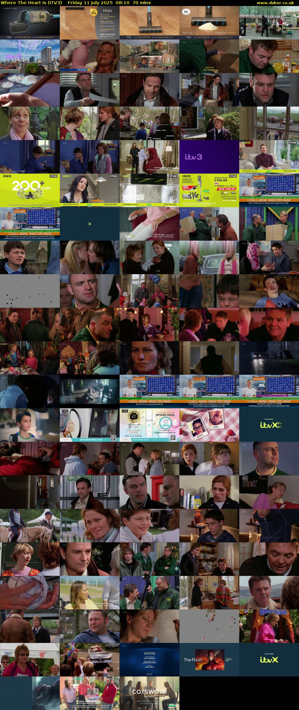 Where The Heart Is (ITV3) Friday 11 July 2025 08:10 - 09:20