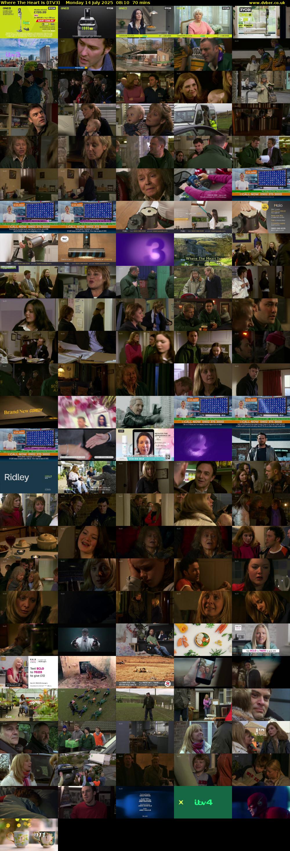 Where The Heart Is (ITV3) Monday 14 July 2025 08:10 - 09:20