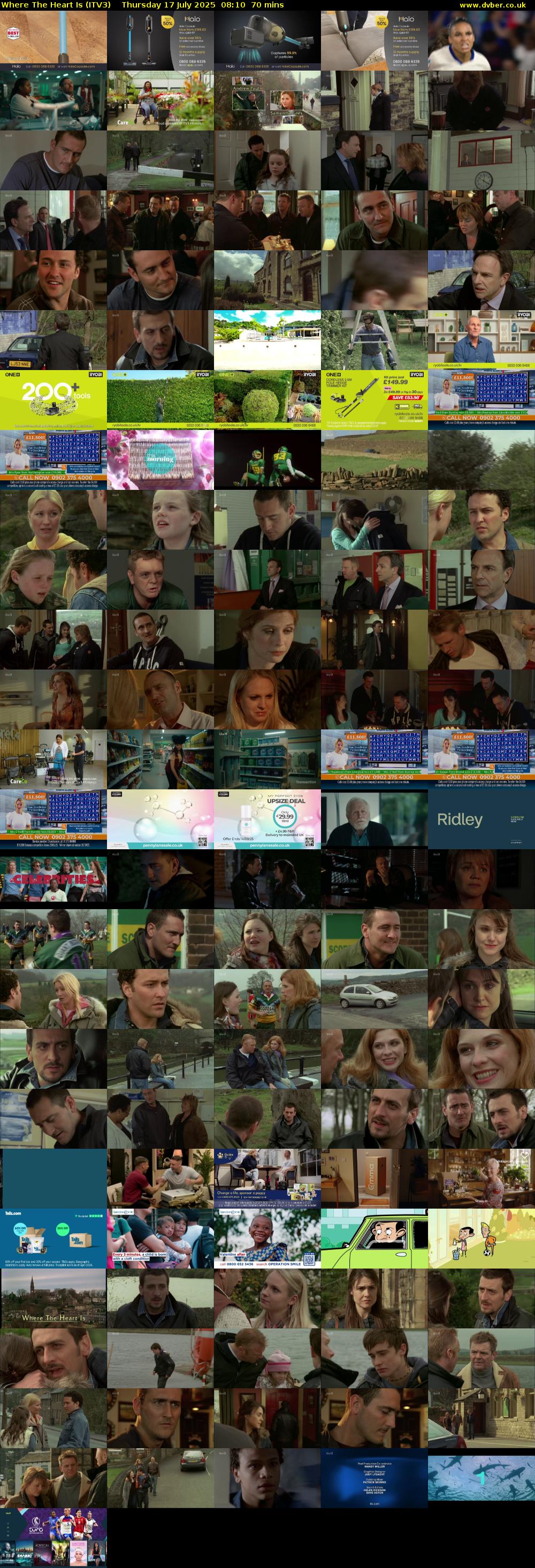 Where The Heart Is (ITV3) Thursday 17 July 2025 08:10 - 09:20