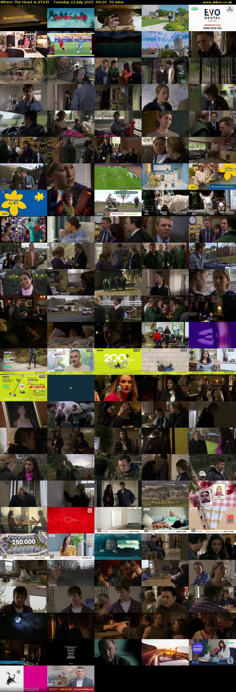 Where The Heart Is (ITV3) Tuesday 22 July 2025 09:20 - 10:30