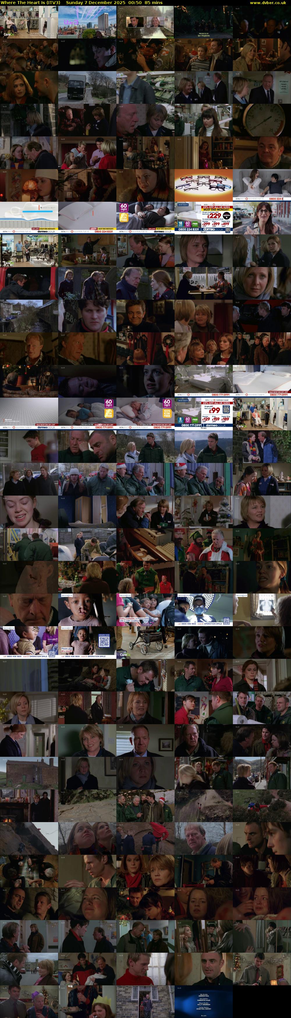 Where The Heart Is (ITV3) Sunday 7 December 2025 00:50 - 02:15