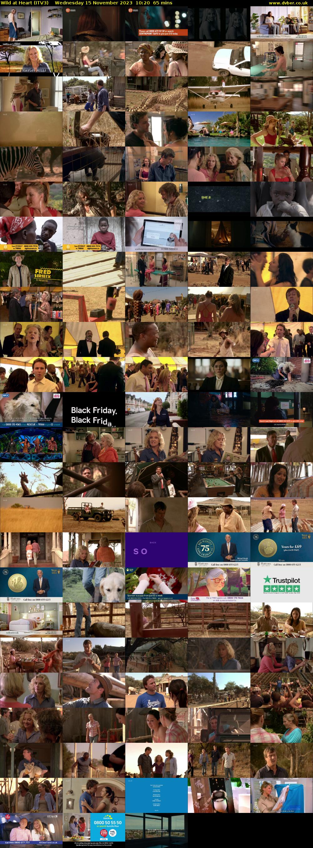 Wild at Heart (ITV3) Wednesday 15 November 2023 10:20 - 11:25