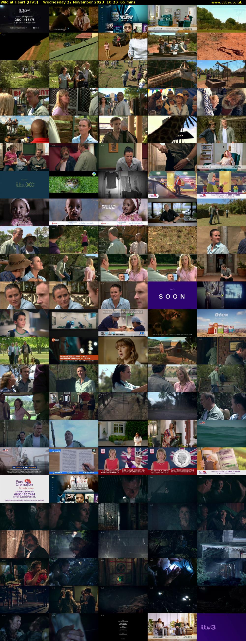 Wild at Heart (ITV3) Wednesday 22 November 2023 10:20 - 11:25