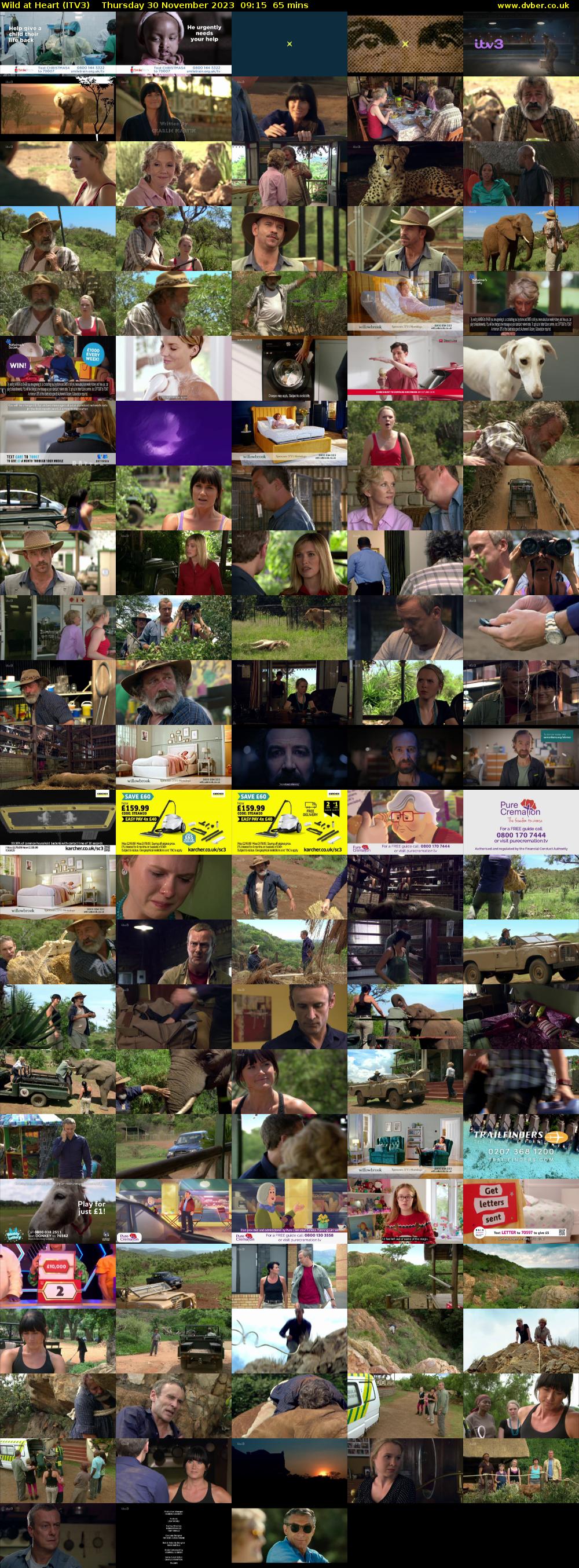 Wild at Heart (ITV3) Thursday 30 November 2023 09:15 - 10:20