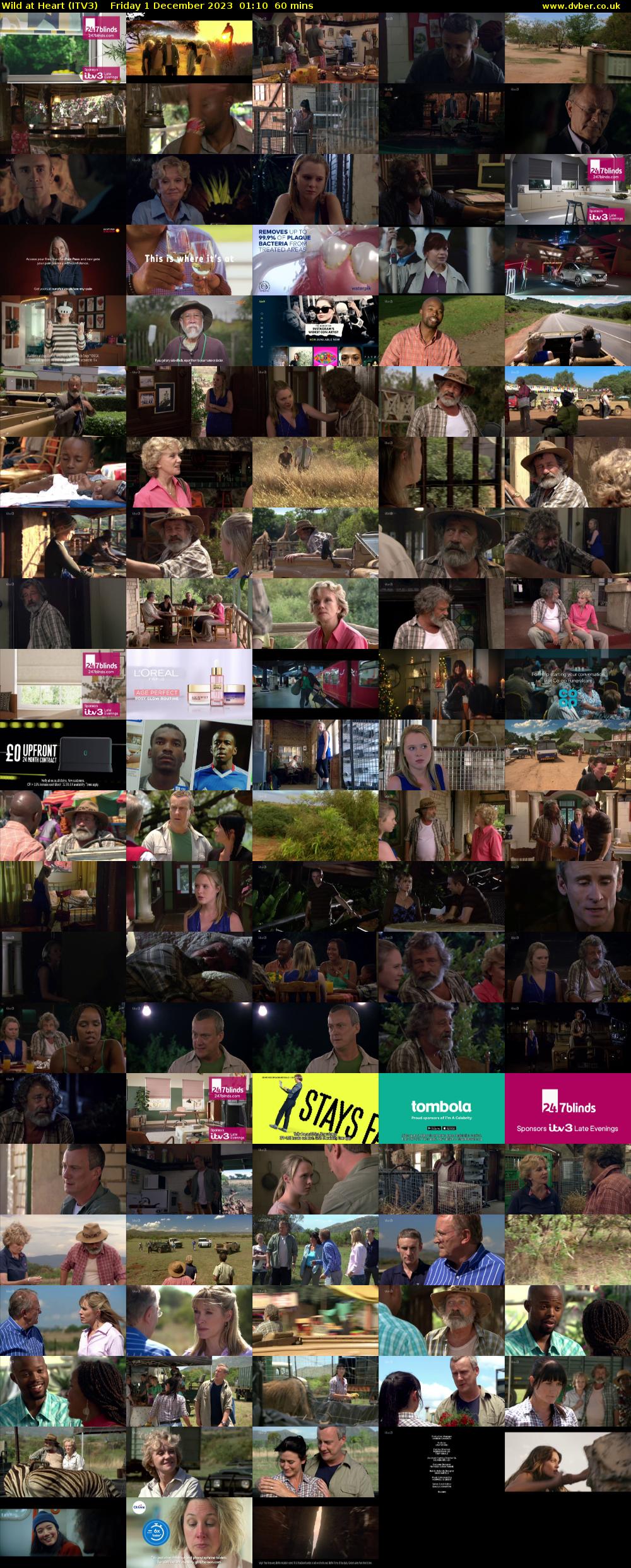 Wild at Heart (ITV3) Friday 1 December 2023 01:10 - 02:10