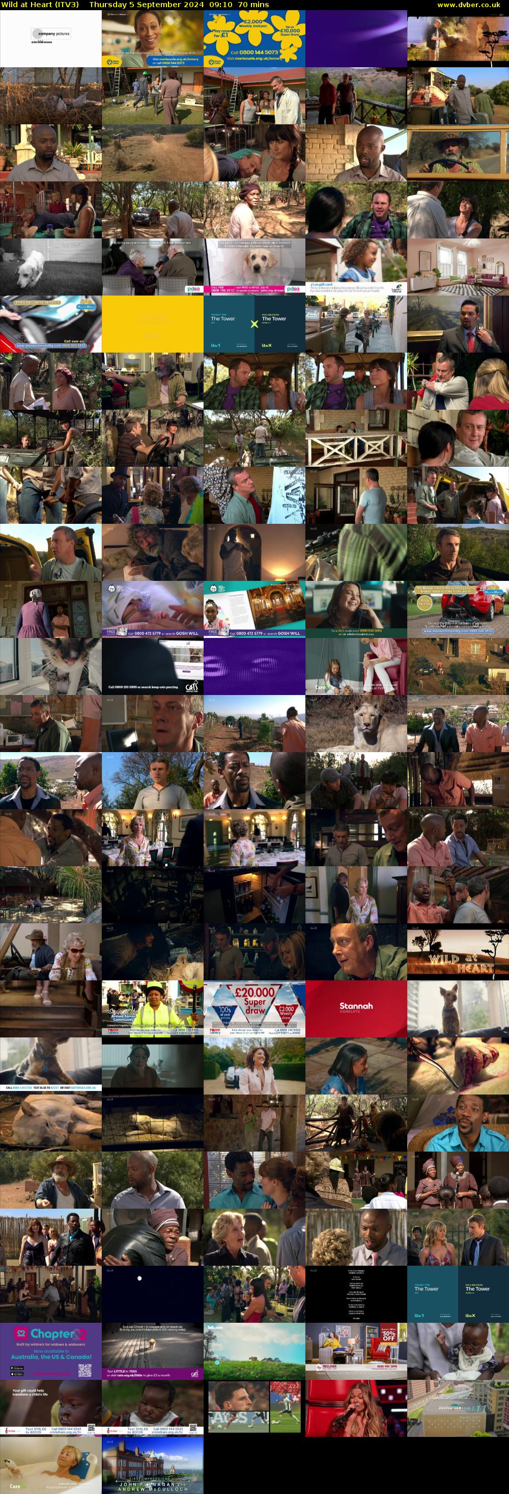 Wild at Heart (ITV3) Thursday 5 September 2024 09:10 - 10:20