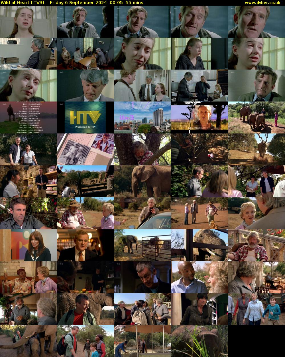 Wild at Heart (ITV3) Friday 6 September 2024 00:05 - 01:00