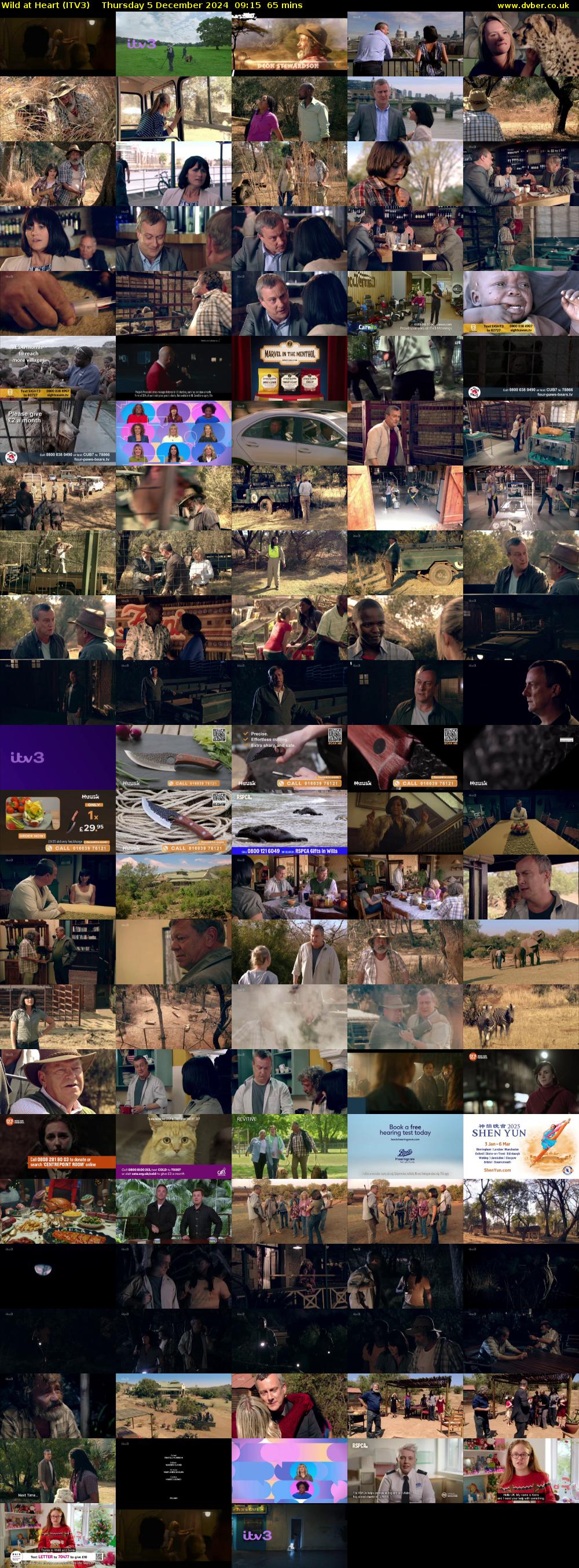 Wild at Heart (ITV3) Thursday 5 December 2024 09:15 - 10:20