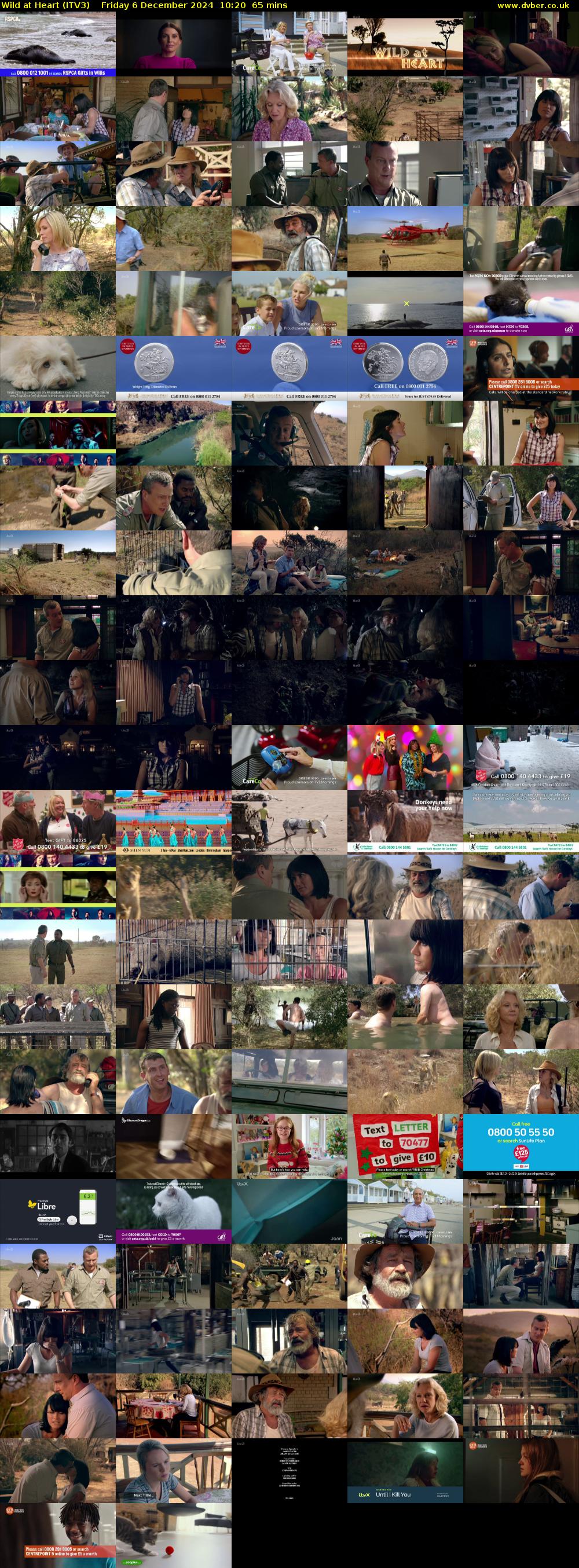 Wild at Heart (ITV3) Friday 6 December 2024 10:20 - 11:25