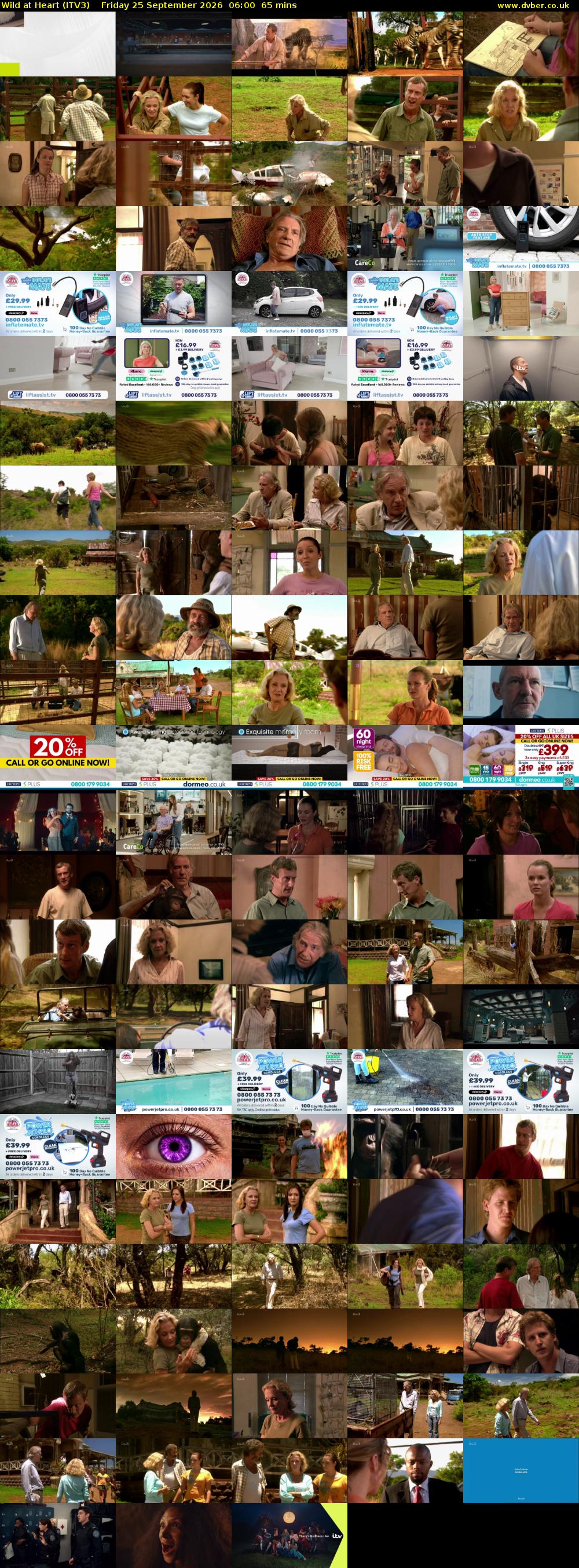 Wild at Heart (ITV3) Friday 25 September 2026 06:00 - 07:05