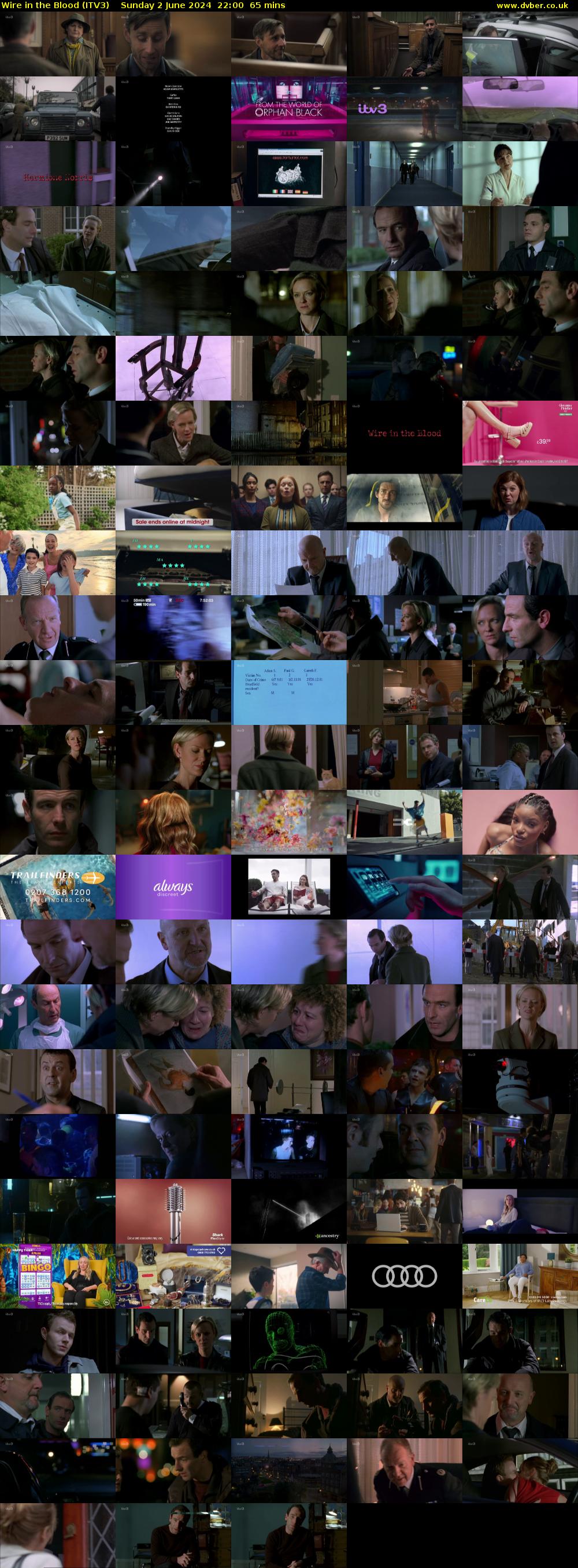 Wire in the Blood (ITV3) Sunday 2 June 2024 22:00 - 23:05