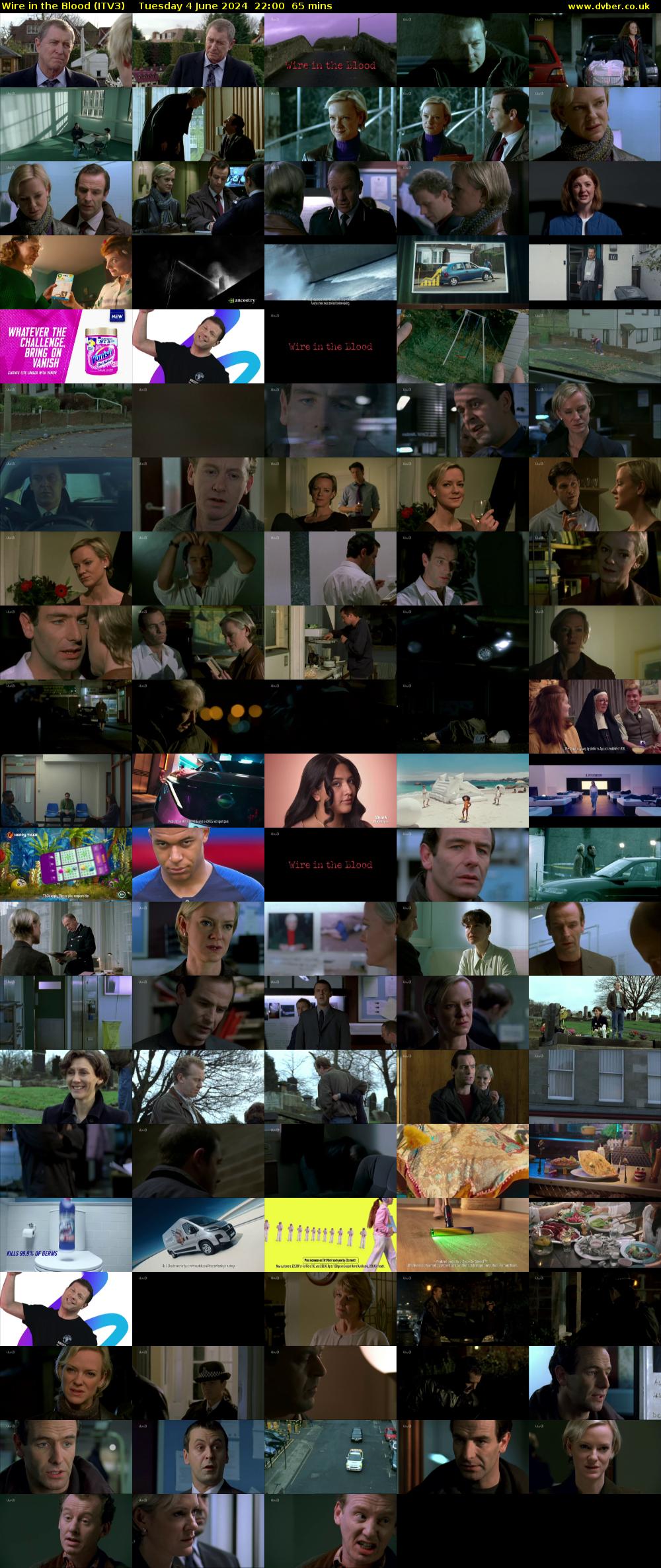 Wire in the Blood (ITV3) Tuesday 4 June 2024 22:00 - 23:05