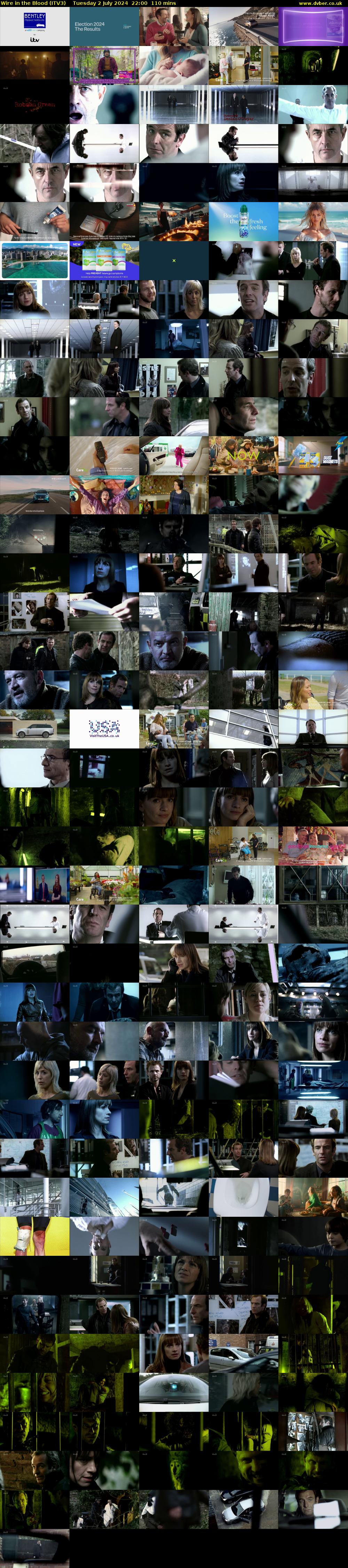 Wire in the Blood (ITV3) Tuesday 2 July 2024 22:00 - 23:50