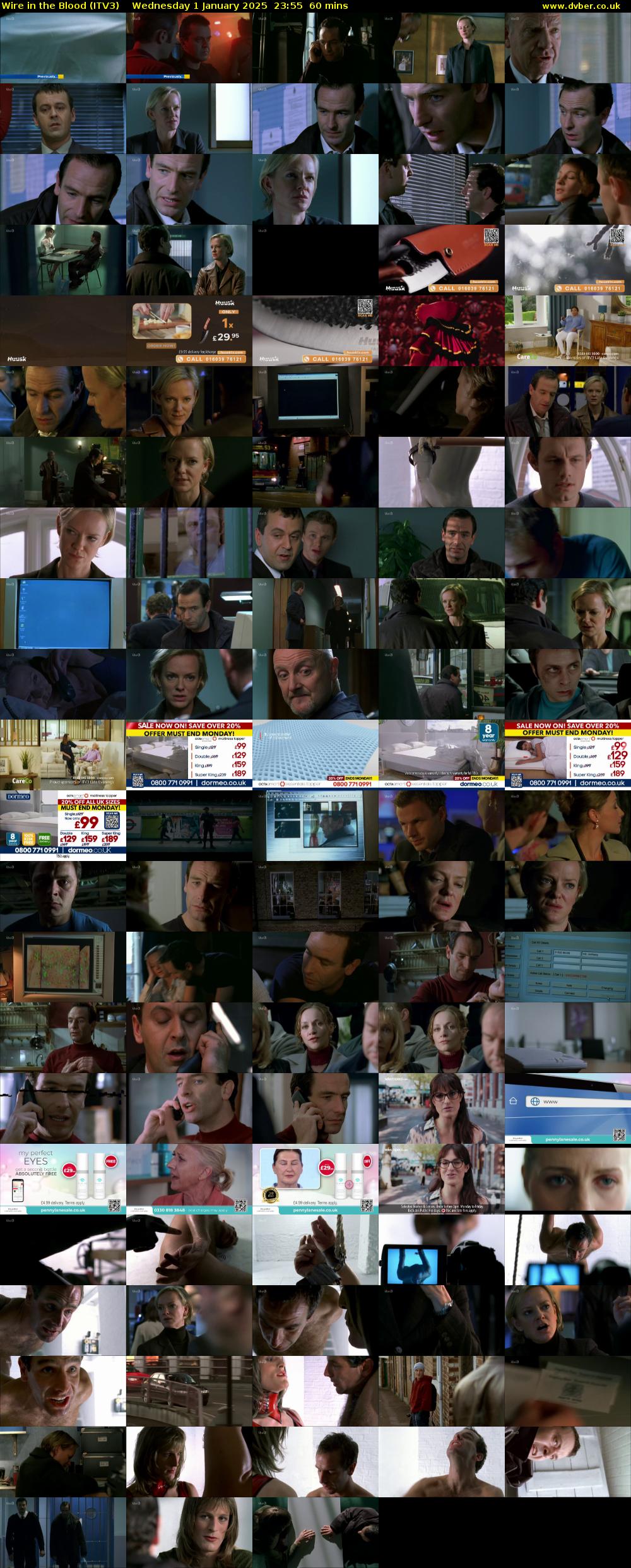 Wire in the Blood (ITV3) Wednesday 1 January 2025 23:55 - 00:55