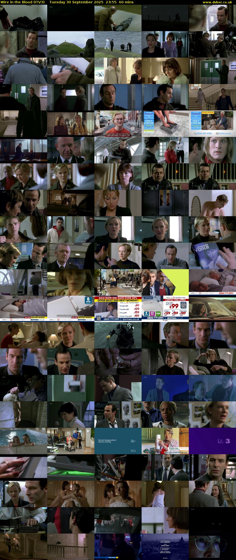 Wire in the Blood (ITV3) Tuesday 30 September 2025 23:55 - 00:55