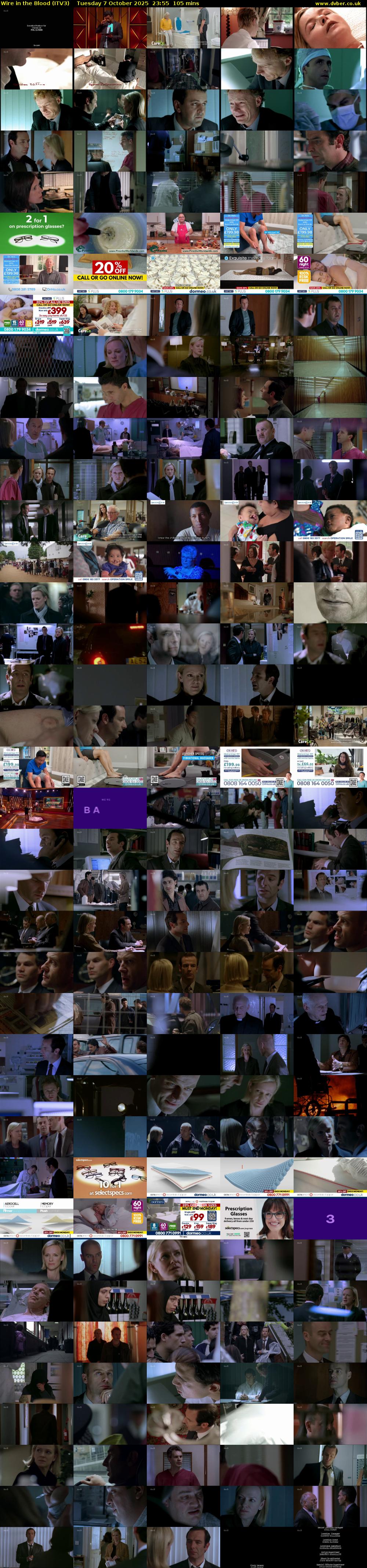 Wire in the Blood (ITV3) Tuesday 7 October 2025 23:55 - 01:40