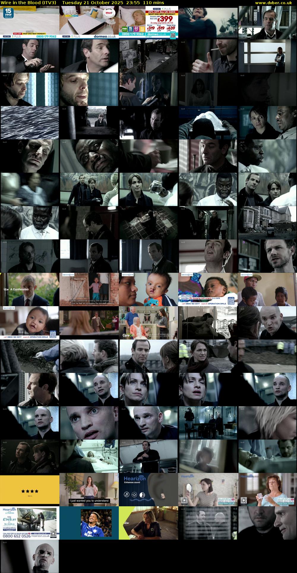 Wire in the Blood (ITV3) Tuesday 21 October 2025 23:55 - 01:45