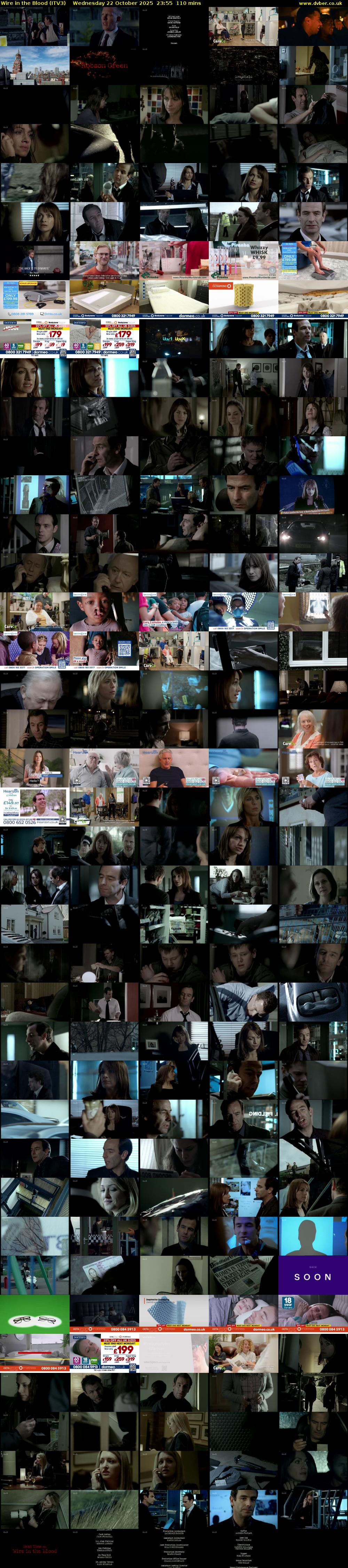 Wire in the Blood (ITV3) Wednesday 22 October 2025 23:55 - 01:45