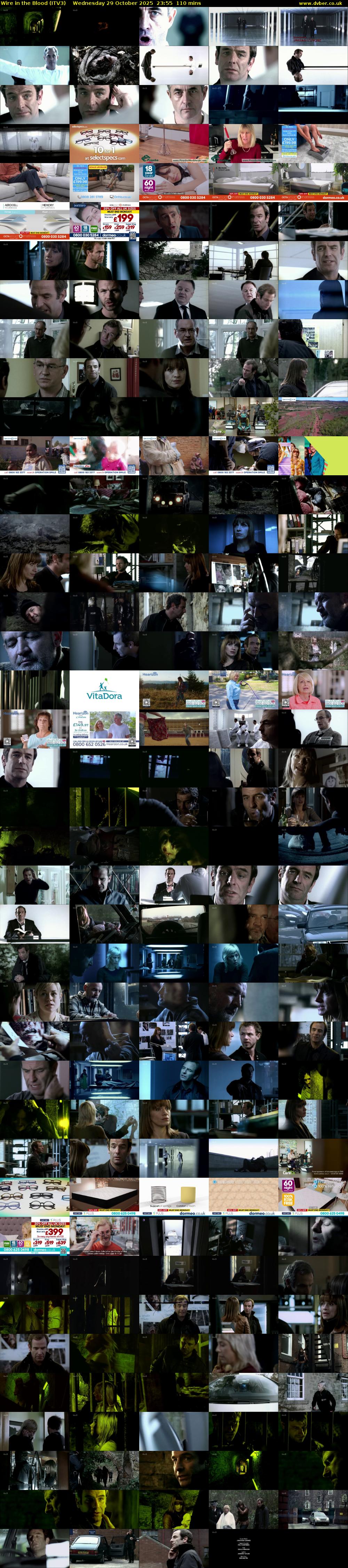 Wire in the Blood (ITV3) Wednesday 29 October 2025 23:55 - 01:45