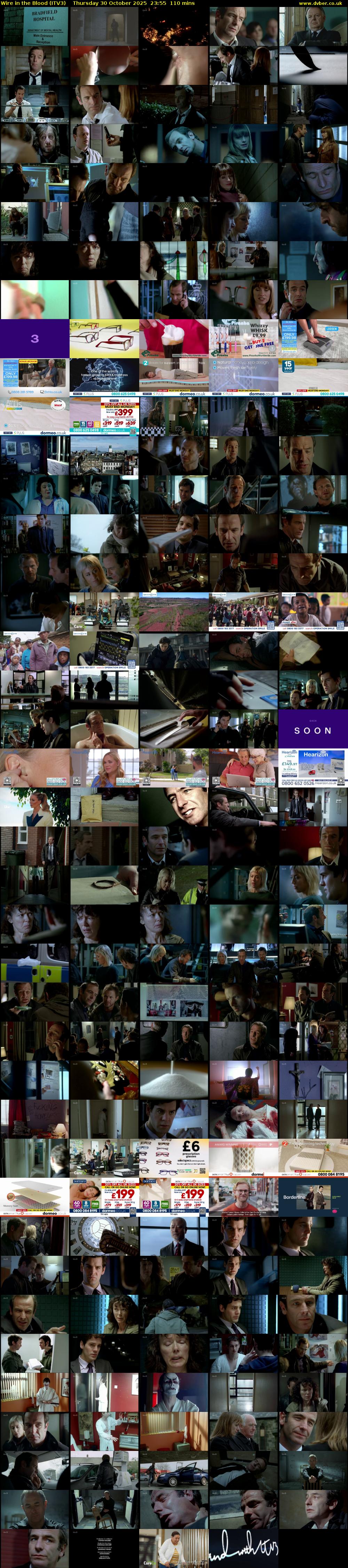 Wire in the Blood (ITV3) Thursday 30 October 2025 23:55 - 01:45