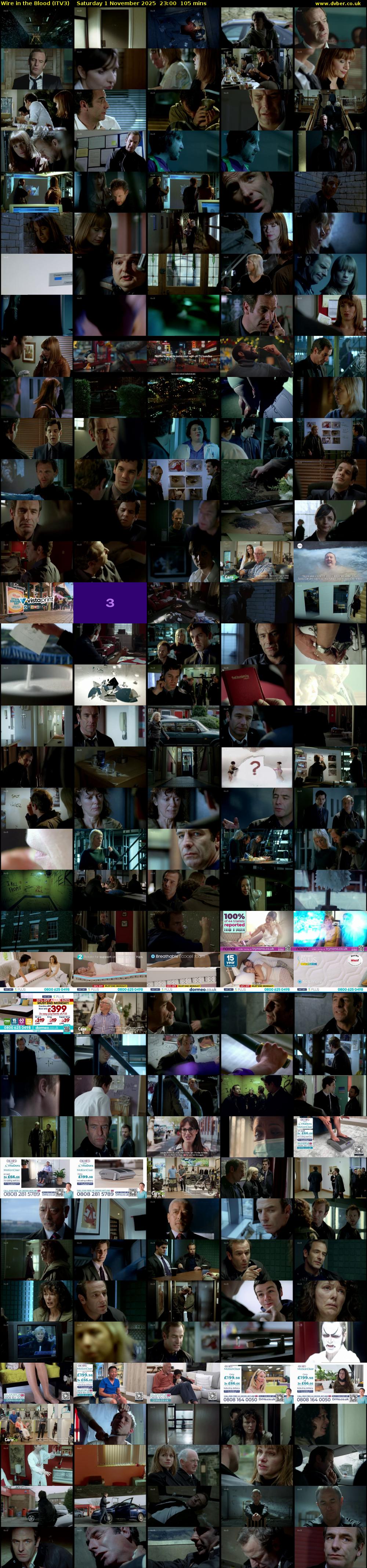 Wire in the Blood (ITV3) Saturday 1 November 2025 23:00 - 00:45