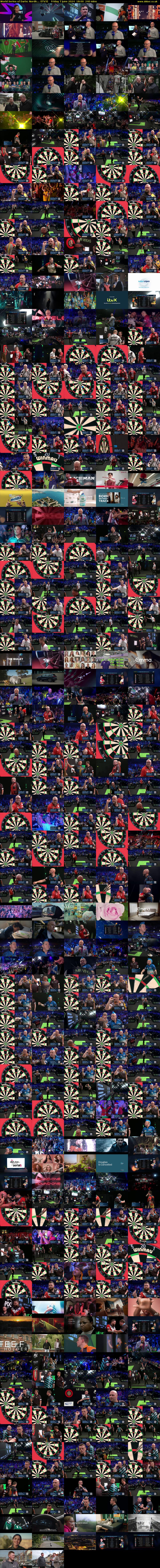 World Series of Darts: Nordic... (ITV3) Friday 7 June 2024 18:00 - 22:00