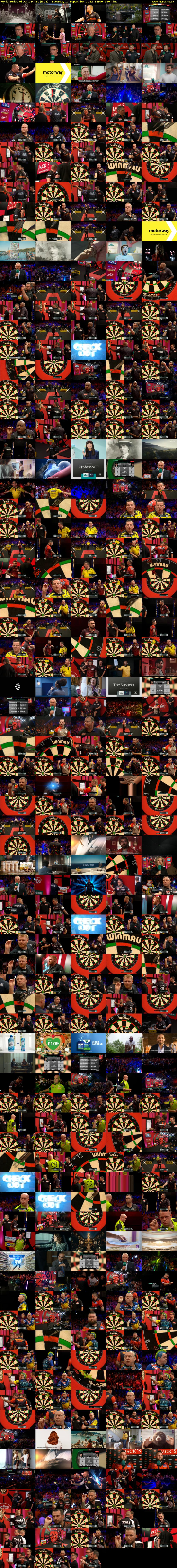 World Series of Darts Finals (ITV3) Saturday 17 September 2022 18:00 - 22:00