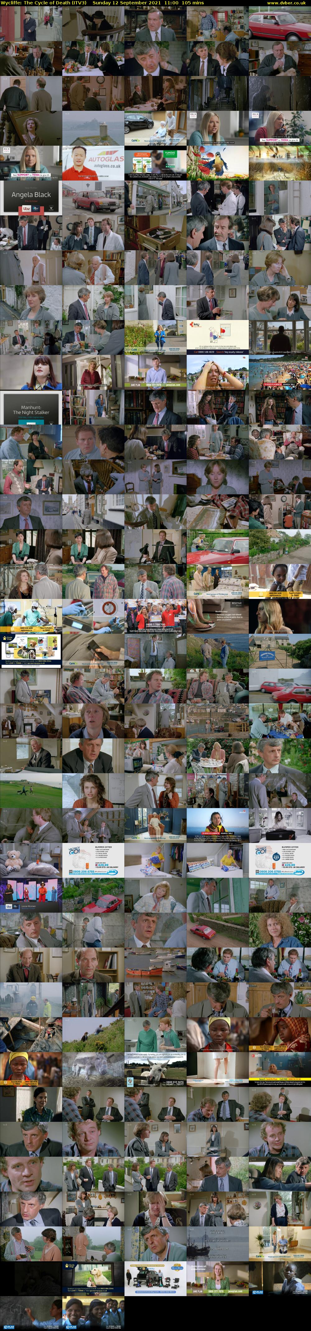Wycliffe: the Cycle of Death (ITV3) Sunday 12 September 2021 11:00 - 12:45