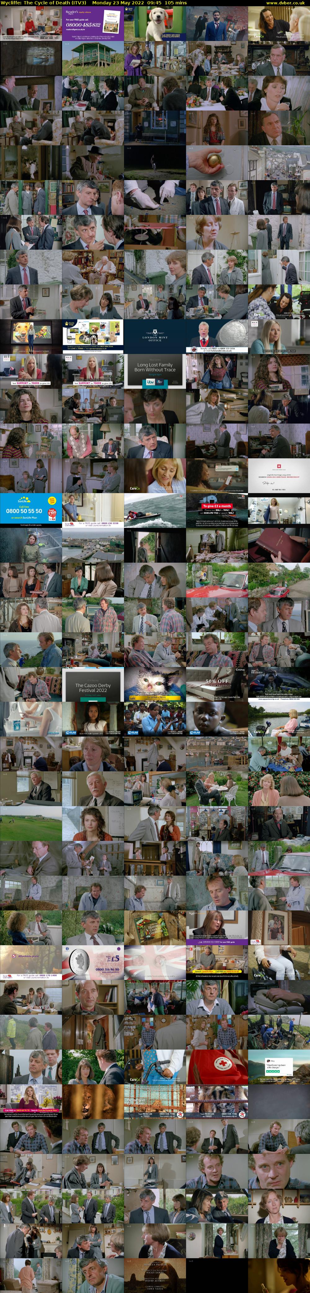 Wycliffe: the Cycle of Death (ITV3) Monday 23 May 2022 09:45 - 11:30