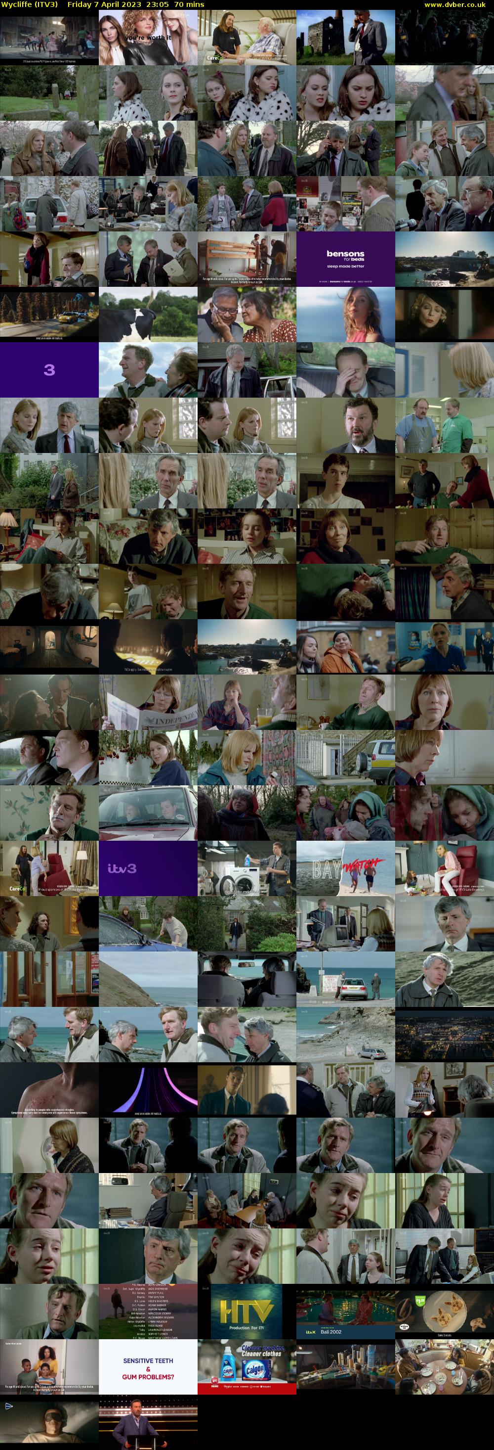 Wycliffe (ITV3) Friday 7 April 2023 23:05 - 00:15