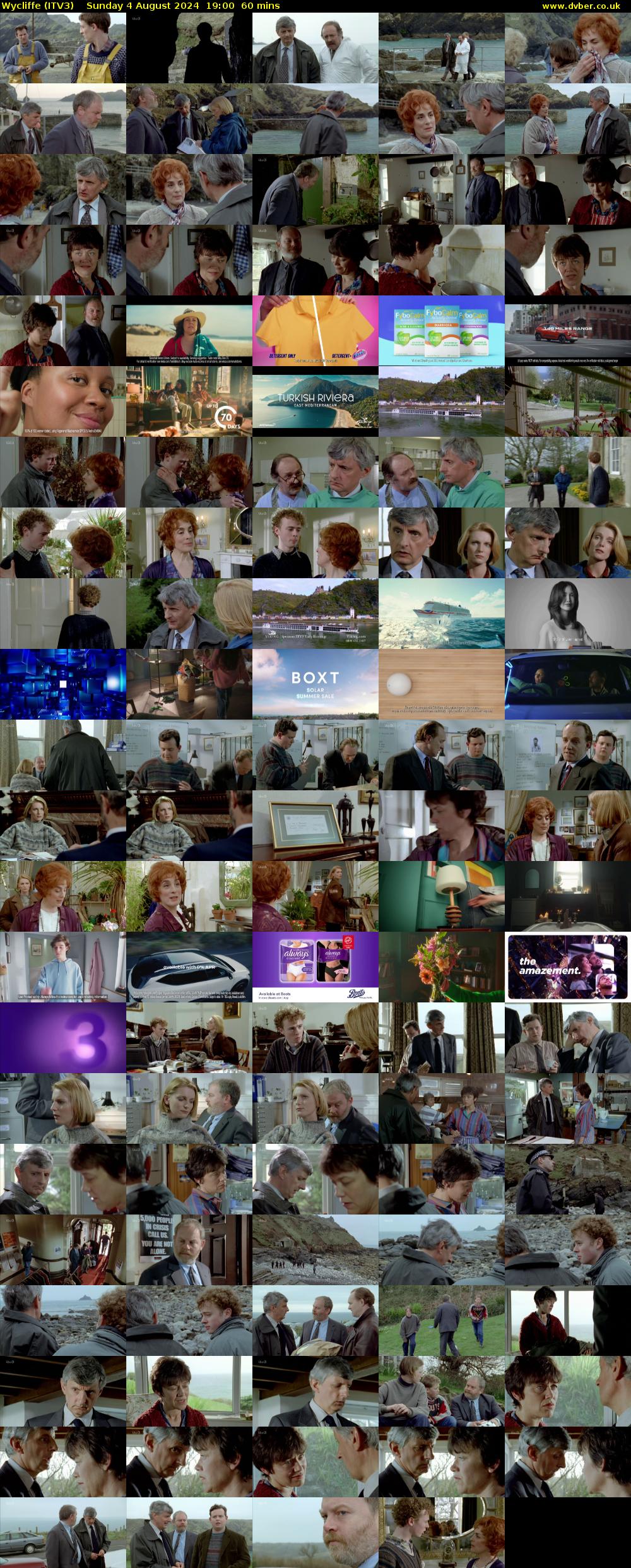 Wycliffe (ITV3) Sunday 4 August 2024 19:00 - 20:00