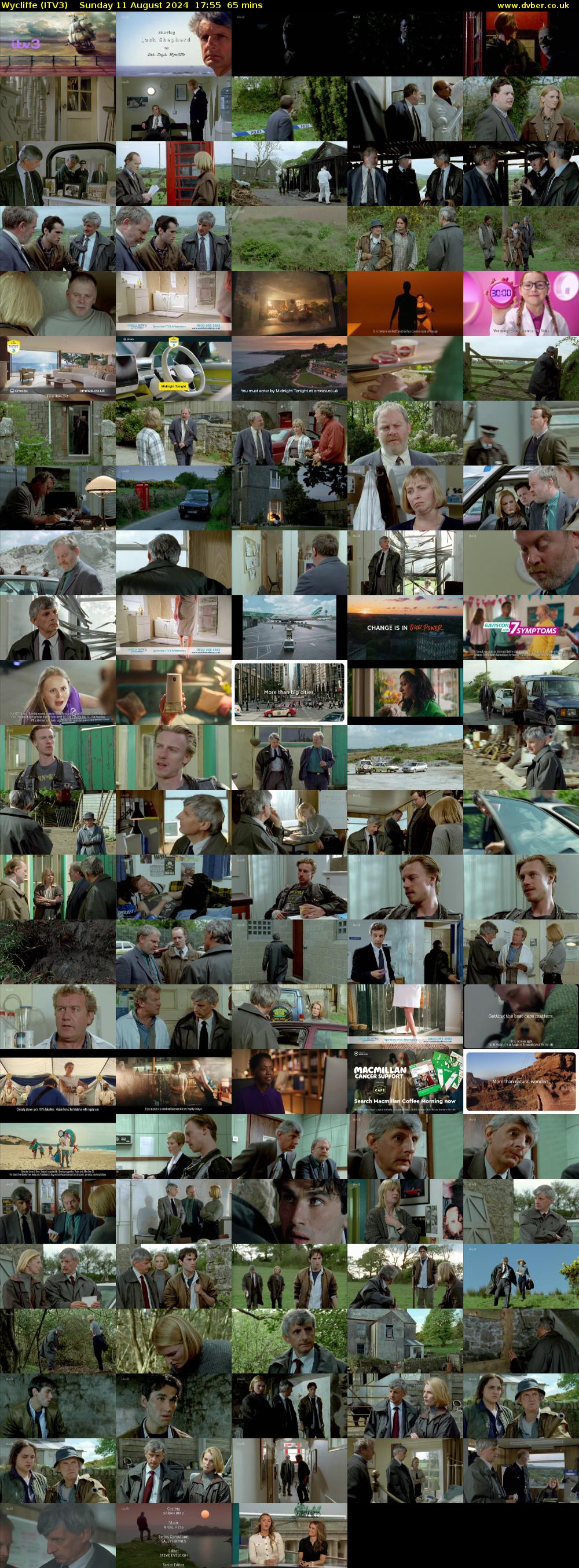 Wycliffe (ITV3) Sunday 11 August 2024 17:55 - 19:00