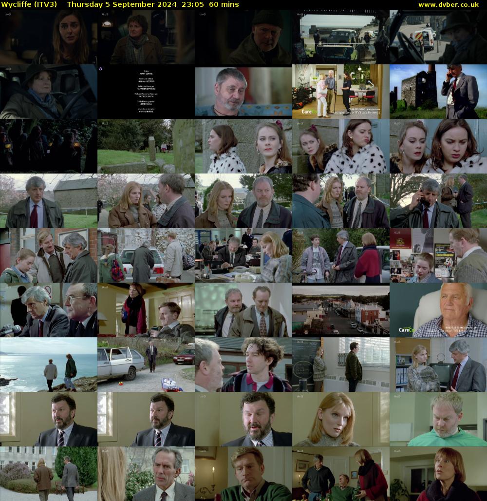 Wycliffe (ITV3) Thursday 5 September 2024 23:05 - 00:05