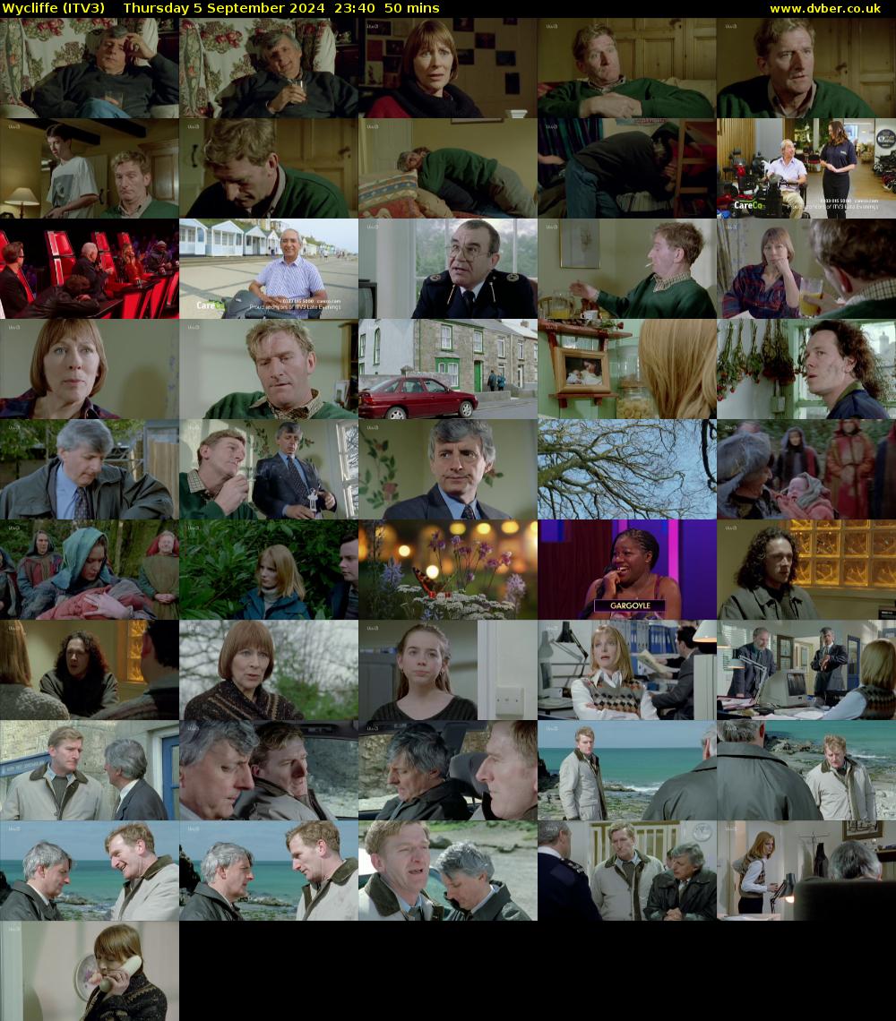 Wycliffe (ITV3) Thursday 5 September 2024 23:40 - 00:30