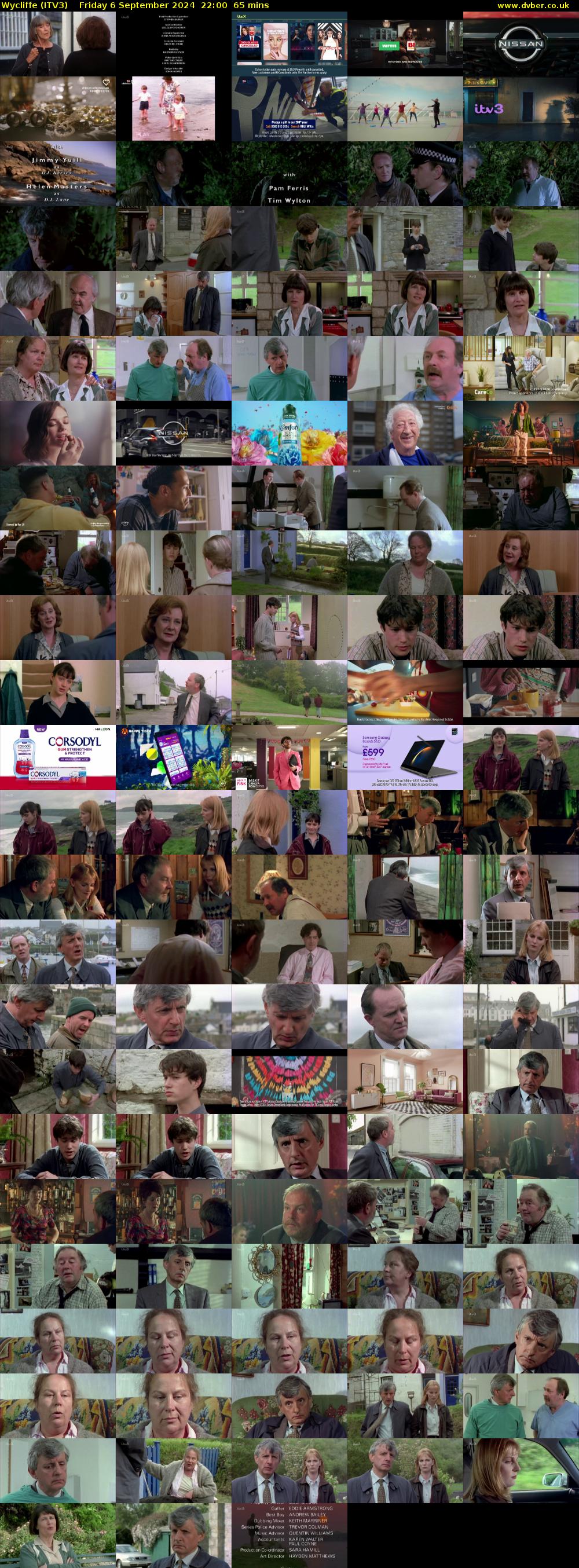 Wycliffe (ITV3) Friday 6 September 2024 22:00 - 23:05