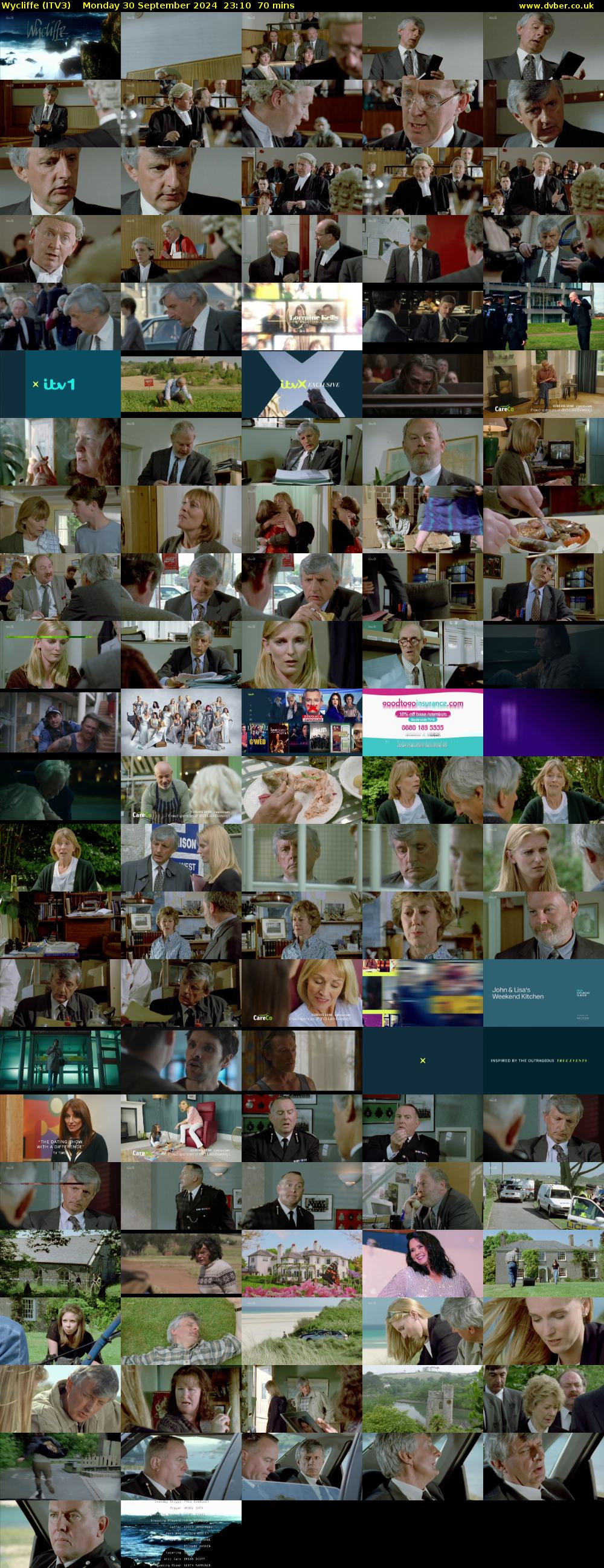 Wycliffe (ITV3) Monday 30 September 2024 23:10 - 00:20