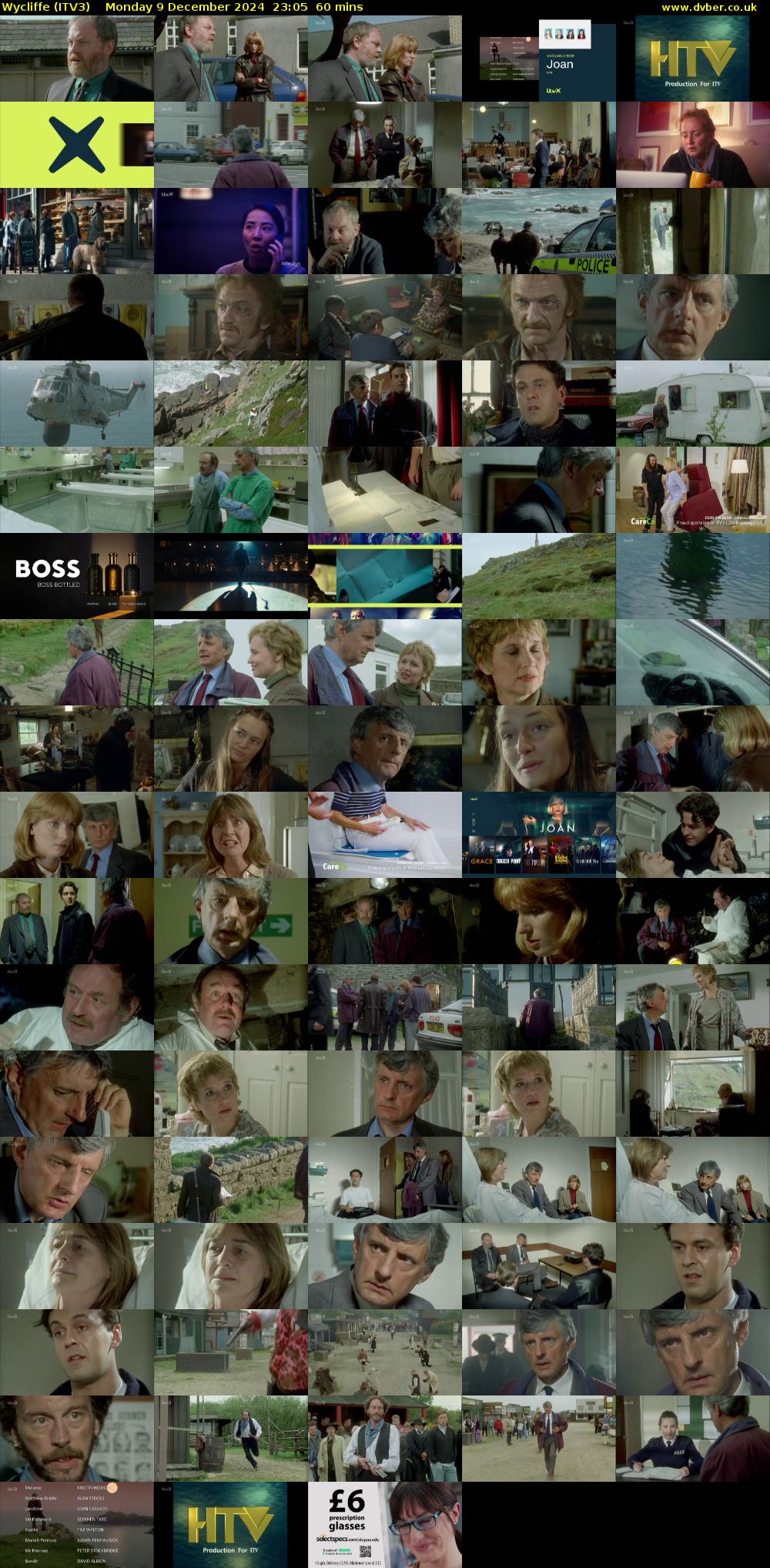 Wycliffe (ITV3) Monday 9 December 2024 23:05 - 00:05