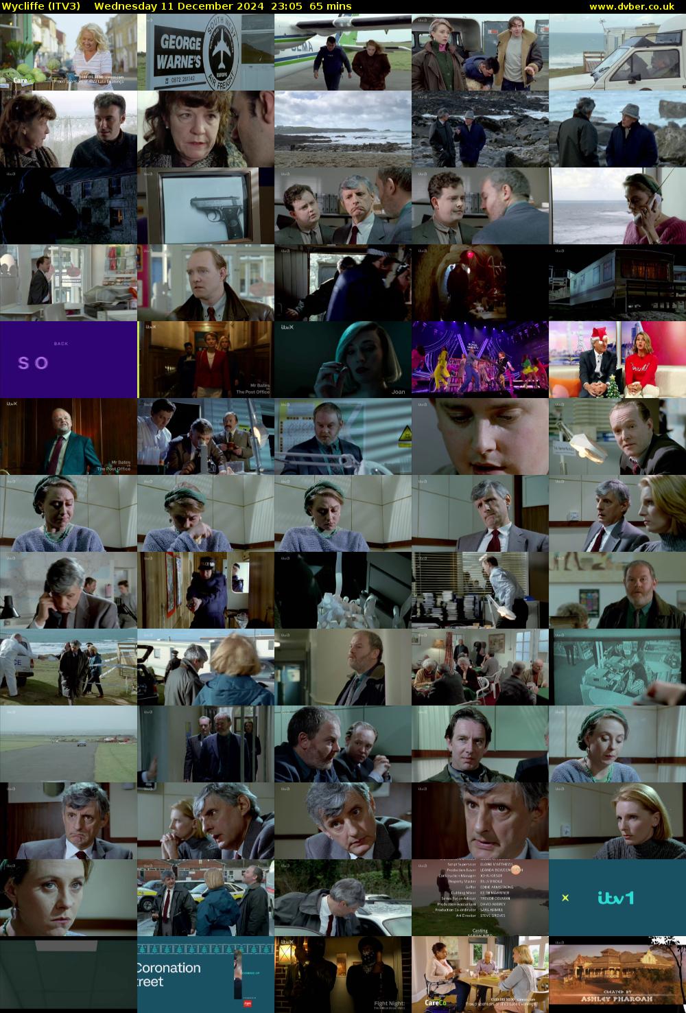 Wycliffe (ITV3) Wednesday 11 December 2024 23:05 - 00:10