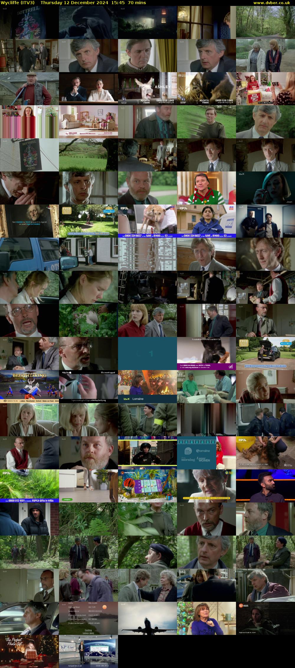 Wycliffe (ITV3) Thursday 12 December 2024 15:45 - 16:55