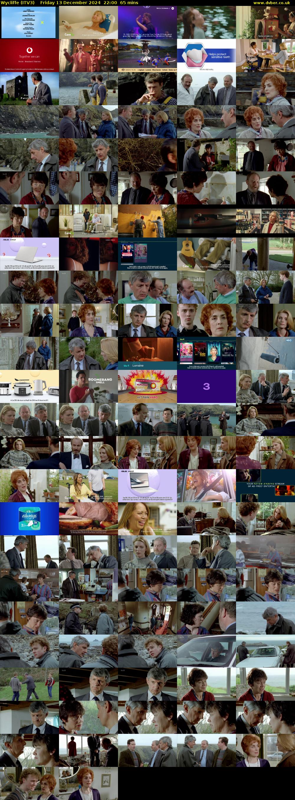 Wycliffe (ITV3) Friday 13 December 2024 22:00 - 23:05
