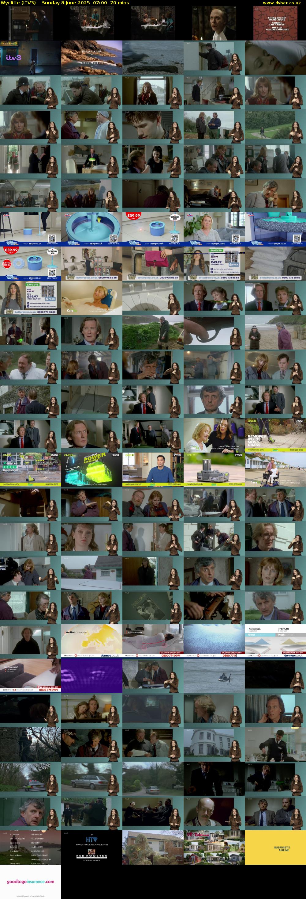 Wycliffe (ITV3) Sunday 8 June 2025 07:00 - 08:10