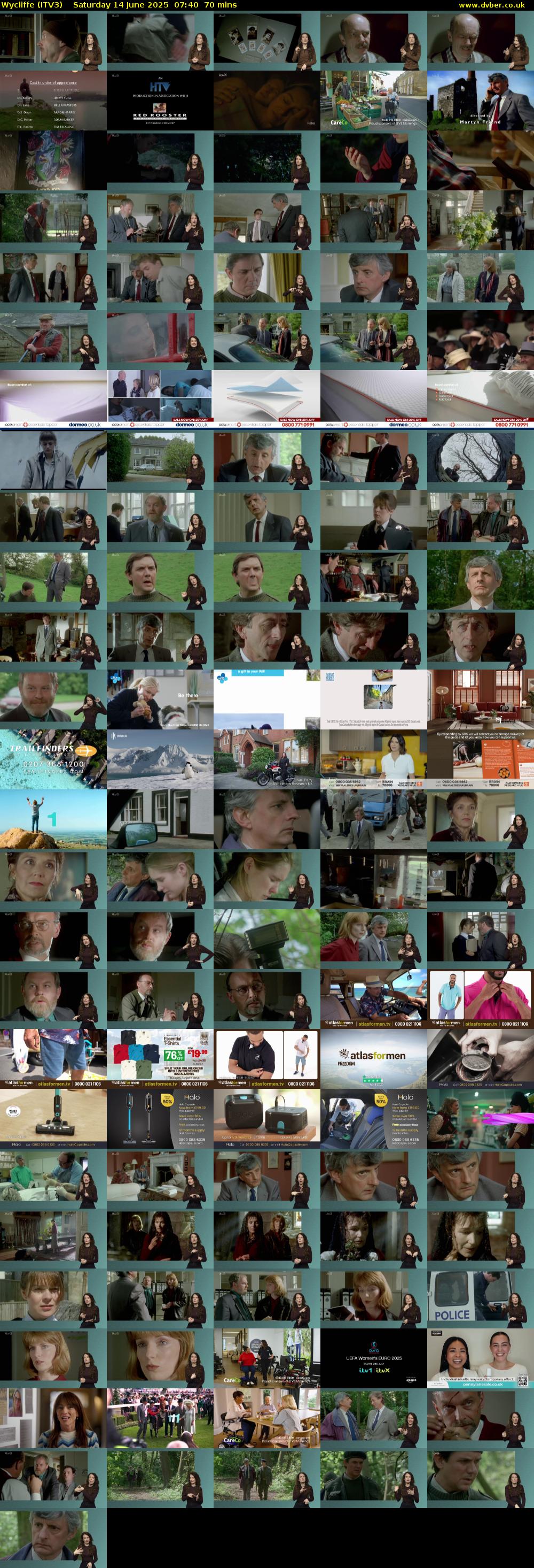 Wycliffe (ITV3) Saturday 14 June 2025 07:40 - 08:50