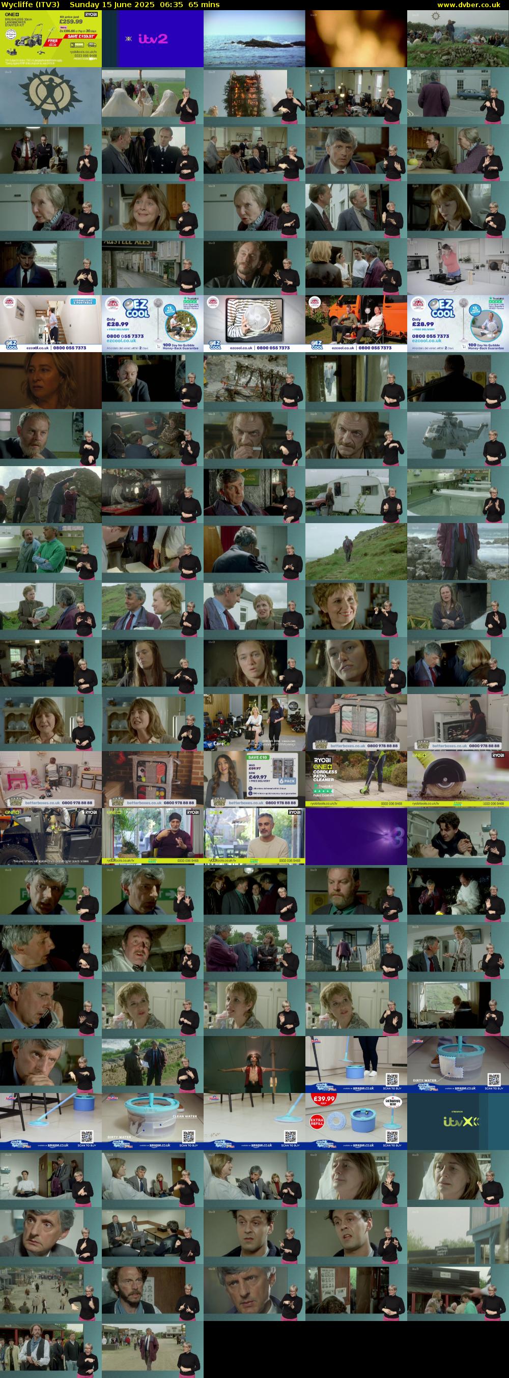 Wycliffe (ITV3) Sunday 15 June 2025 06:35 - 07:40