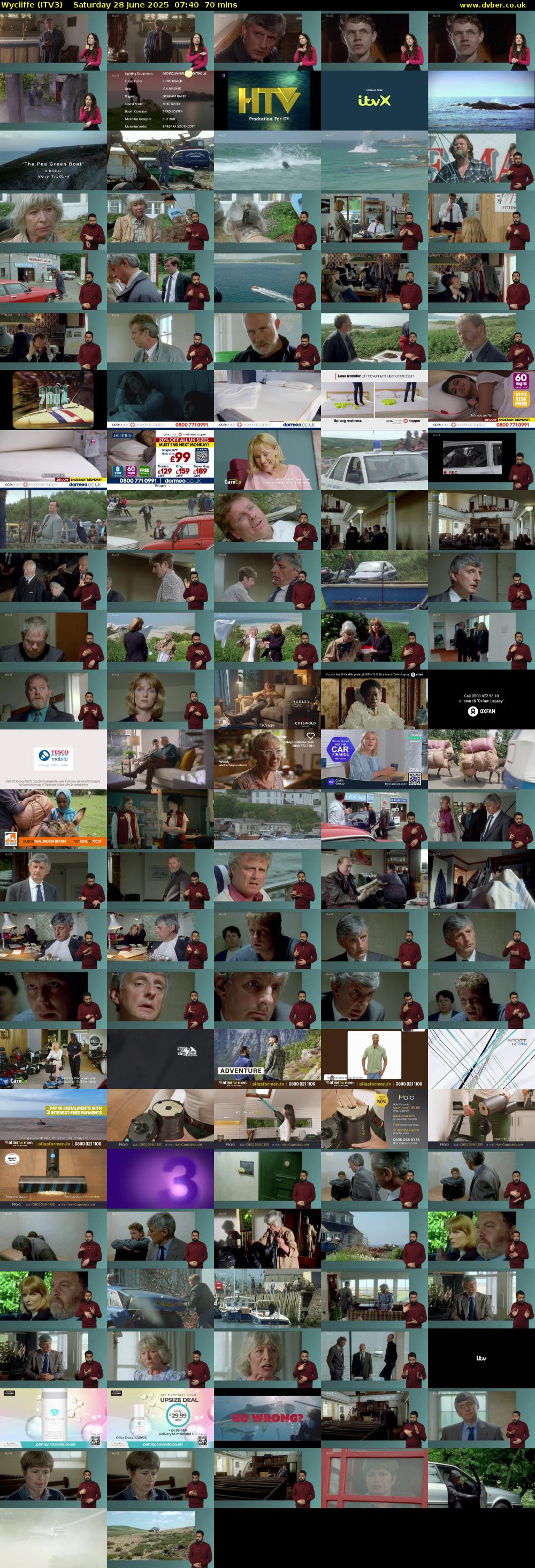 Wycliffe (ITV3) Saturday 28 June 2025 07:40 - 08:50
