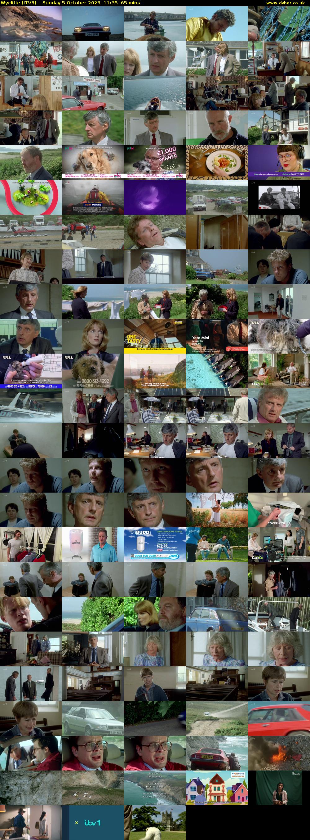 Wycliffe (ITV3) Sunday 5 October 2025 11:35 - 12:40