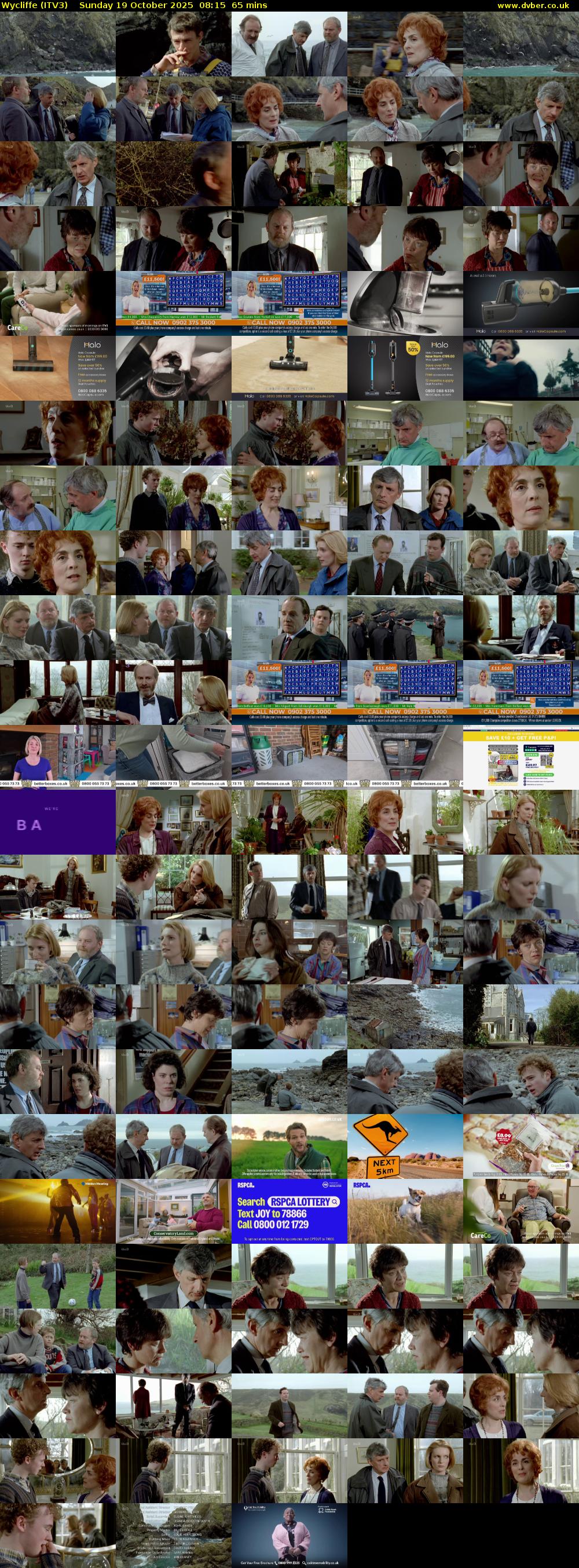 Wycliffe (ITV3) Sunday 19 October 2025 08:15 - 09:20